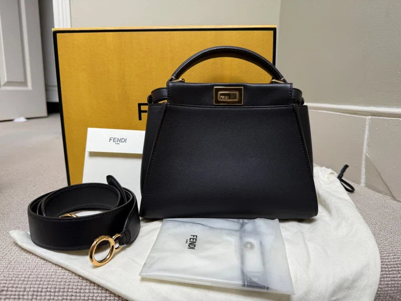 Fendi Brown Peekaboo Bag