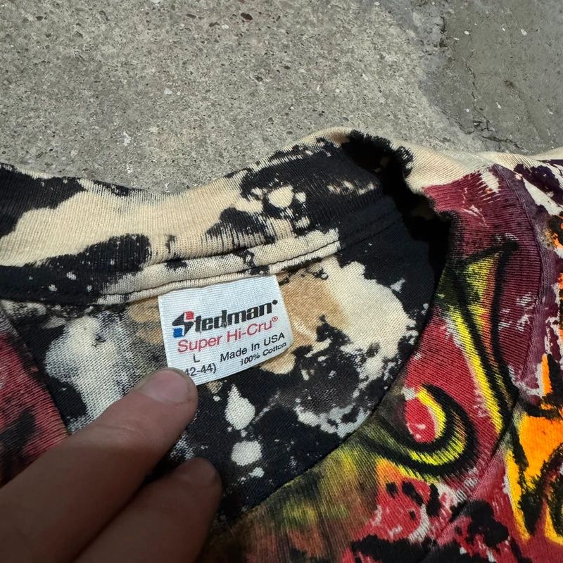 Vintage Mosquitohead Acid Wash Janis Joplin Tee stedman