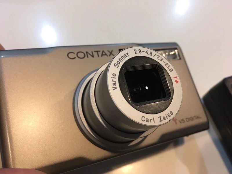 Contax Silver and Grey Cameras-and-accessories