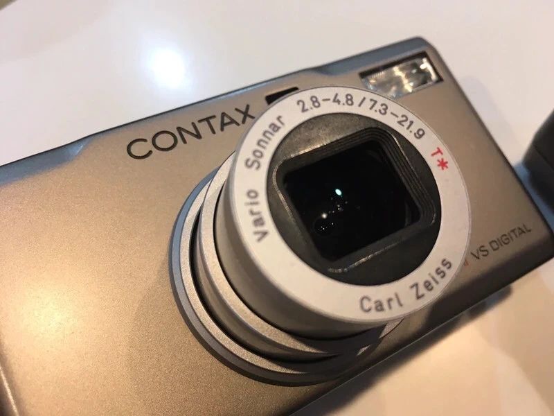 Contax Silver and Grey Cameras-and-accessories