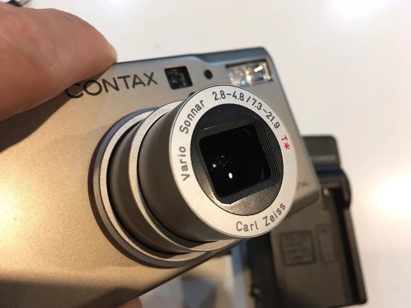 Contax Silver and Grey Cameras-and-accessories
